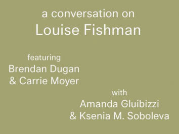1960s Darkness and Light: Louise Fishman. Panel with Carrie Moyer, Brendan Dugan, Ksenia Soboleva